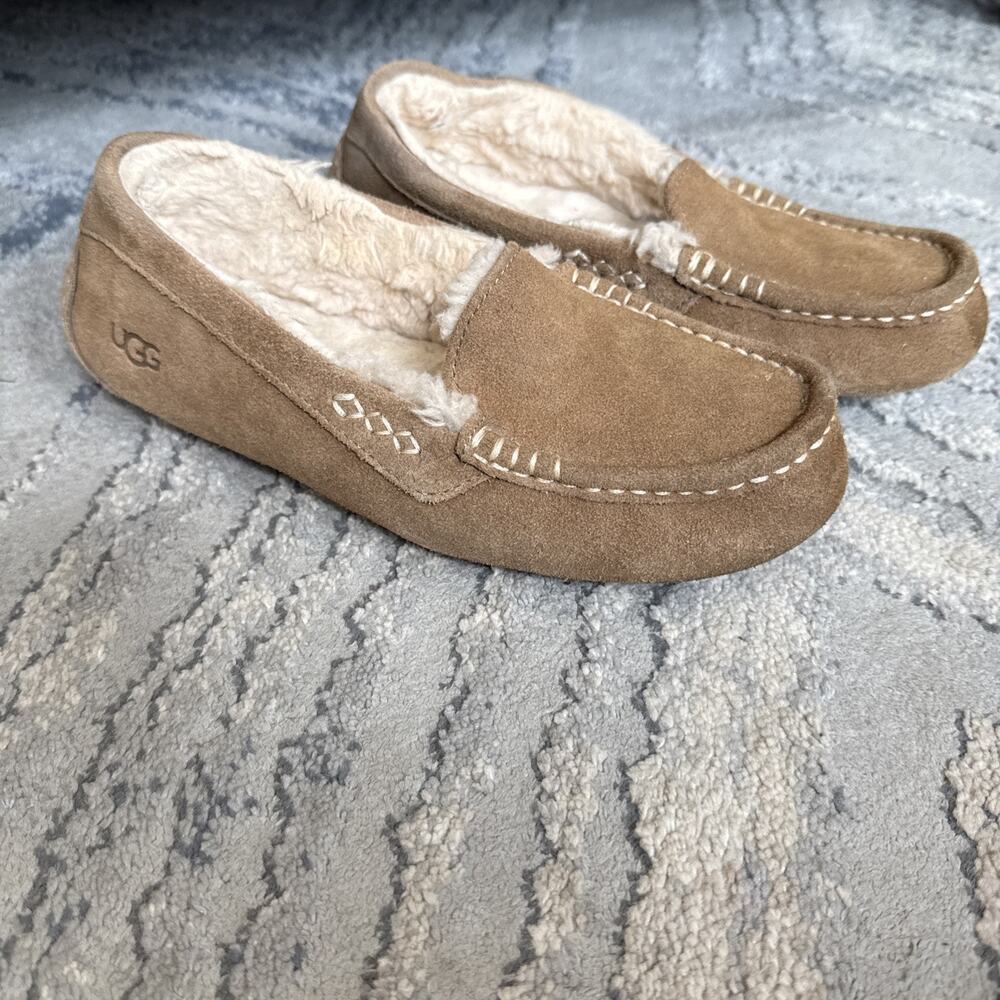 Womens UGG Ansley Slippers - Chestnut, Size 7 US